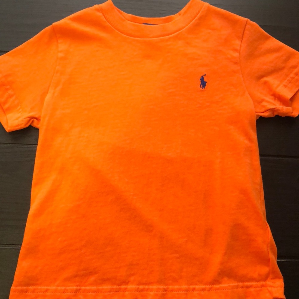 Orange Polo by Ralph Lauren T-shirt (New)